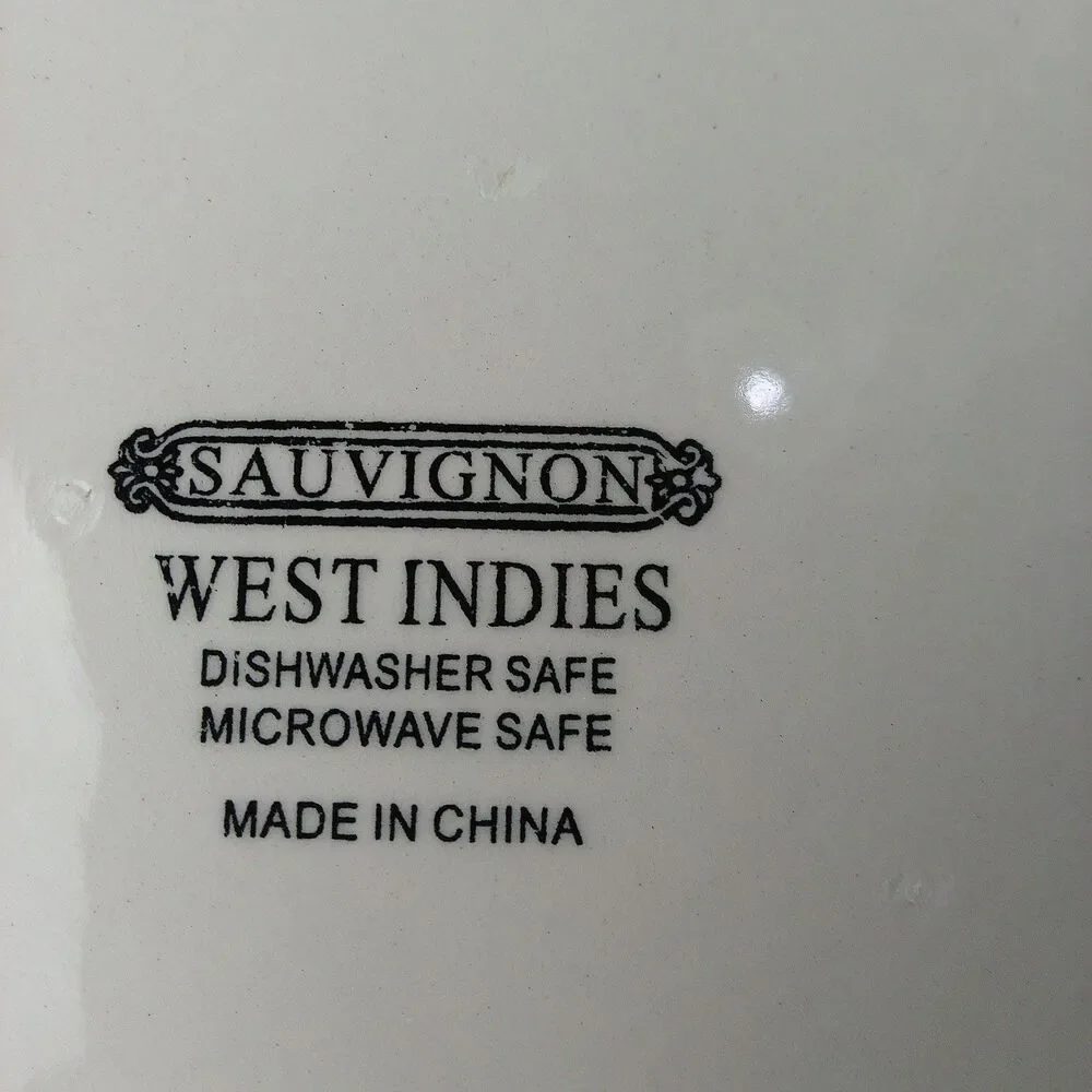 SAUVIGNON WEST INDIES DINNER PLATE & BOWL SET FOR 4